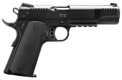 Hammerli Forge H1 1911 22 LR, 5" Threaded Barrel, Black Cerakote, 12rd - 1911 Guns | The Gun Shop