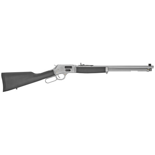 Henry Big Boy All Weather 45 Long Colt, 20" Barrel, Hard Chrome Rec, Stained Hardwood, 10rd - Firearm | The Gun Shop