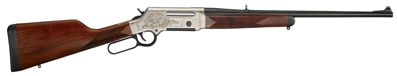 Henry H014D243 Long Ranger Deluxe Full Size 243 Win 4+1 20" Blued Steel ...