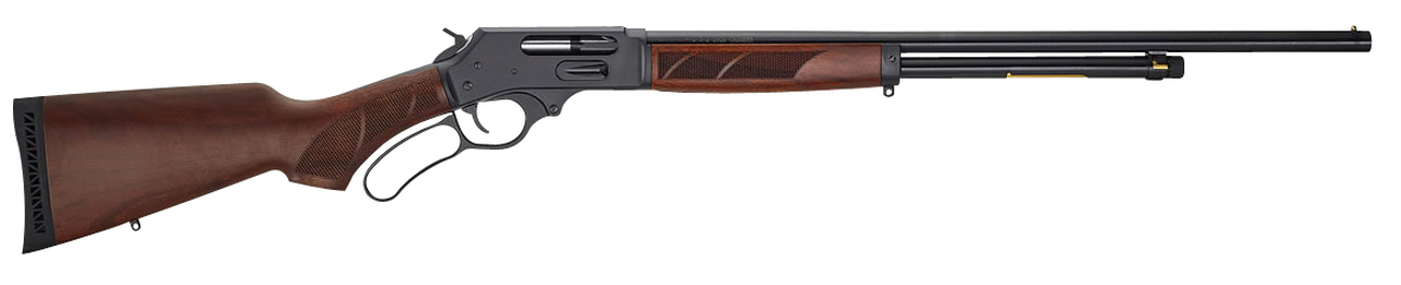Henry Lever Action Side Gate .410 Ga, 24" Barrel, 2.5" Chamber, American Walnut, Blued, 6rd