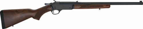 Henry Single Shot 360 Buckhammer, 22" Barrel, Walnut Furniture, Black Barrel/Rec, 1rd - Collector Guns | The Gun Shop