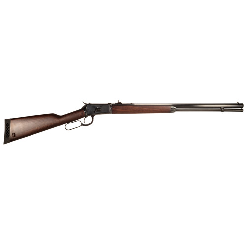 Heritage 92 Ranch Hand 38 Special +P/357 Magnum, 24" Barrel, Black Rec, Hardwood Furniture, 12rd - Firearm | The Gun Shop