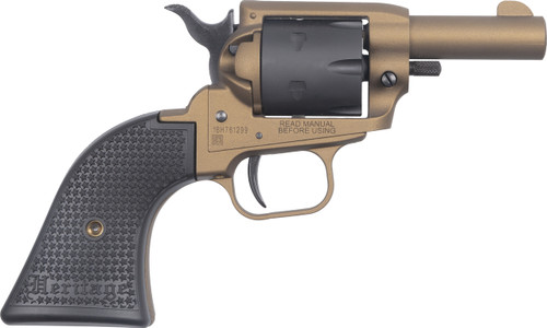 Heritage Barkeep 22 LR, 2.68" Barrel, Burnt Bronze Cerakote, Black Accents Frame, 6rd - Firearm | The Gun Shop