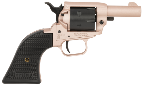 Heritage Barkeep 22 LR, 2.68" Barrel, Rose Gold Cerakote, Black Accents Frame, 6rd - Firearm | The Gun Shop
