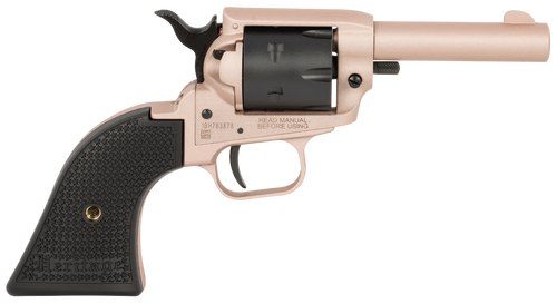 Heritage Barkeep 22 LR, 3.6" Barrel, Rose Gold Cerakote, Black Accents Frame, 6rd - Firearm | The Gun Shop