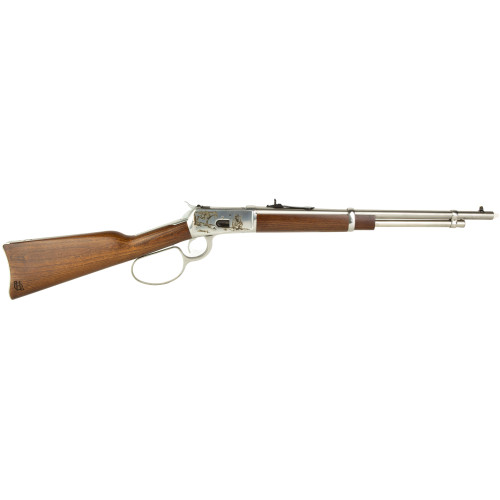 Heritage R92 TALO Edition 357 Magnum, 18" Barrel, Engraved Silver Rec, Wood Furniture, 8rd - Firearm | The Gun Shop