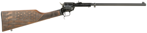 Heritage Rough Rider Rancher 22 LR, 16" Barrel, US Flag Engraved Walnut, 6rd - Collector Guns | The Gun Shop