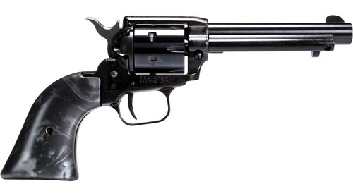 Heritage Rough Rider 22 LR, 4.75" Barrel, Black, Pearl Grips, 6rd - Firearm | The Gun Shop