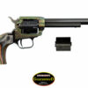 Heritage Rough Rider 22LR/22 Mag 6.5" 6rd Camo Lam Grip Case Hardened