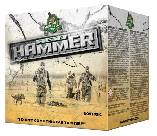 HEVI-Shot HEVI-Hammer 12 Ga, 3.5", 1 1/2 oz, 4 Shot, 25rd Box - Ammunition | The Gun Shop