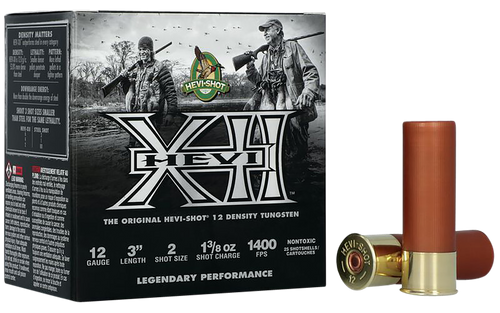 HEVI-Shot HEVI-XII 12 Ga, 3", 1 3/8 oz, 4 Shot, 25rd Box - Ammo | The Gun Shop