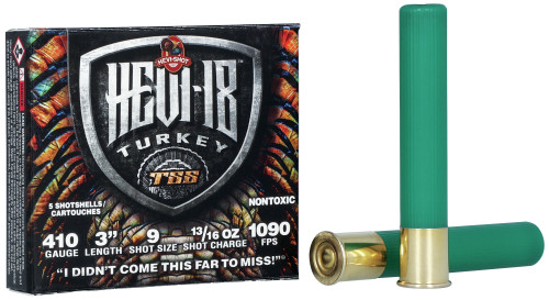 HEVI-Shot HS54107 HEVI-XII 410 Gauge 3" Tungsten 7 Shot 25 Per Box/ 5 Case - Ammo | The Gun Shop