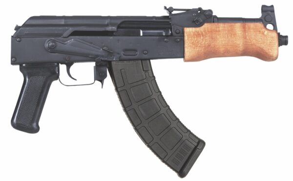 F.A. Cugir Mini Draco AK-47 Pistol Minor Cosmetic Blemish 762X39, 7.75" Barrel, Polymer Grip, Wood Furniture, 1-30 Rd Mag