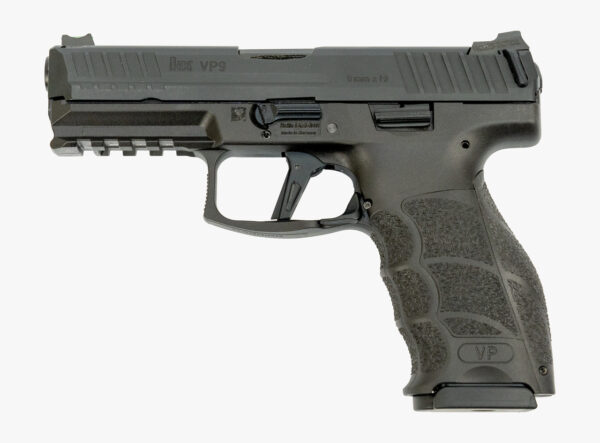 HK VP9 9mm LWG Custom, Black, 15rd