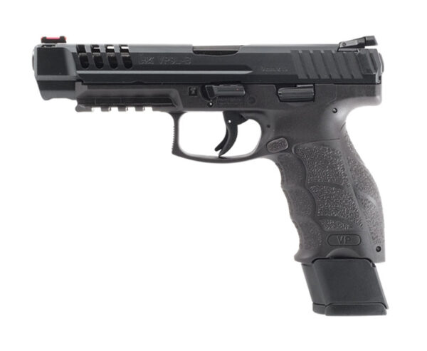 HK VP9L Optics Ready 9mm, 5" Barrel, Night Sights, Black, 20rd