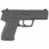 HK USP V1 SA/DA 9mm, 4.25" Barrel, Safety/Decocker, Fixed Sights, Black, 10rd