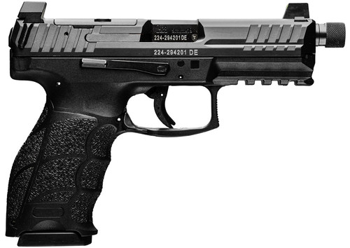 HK VP9-B Tactical 9mm, 4.7" Threaded Barrel, Black, Optic Ready, 10rd - Firearm | The Gun Shop