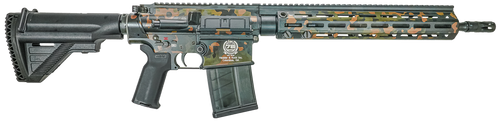 HK MR762A1 7.62x51mm, 16..5" Barrel, Flecktarn Camo, 10rd - AR-15 Rifles | The Gun Shop