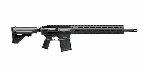 HK MR762 A1 7.62 NATO, 16.5" Med Contour Barrel, Adj. Stock, Black, 20rd