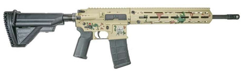HK MR762A1 75th Anniversary 7.62x51mm, 16.5" Barrel, Tropentarn Camo, 20rd - Firearm | The Gun Shop