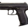 HK P2000 V3 Compact 9mm, 3.66" Barrel, Decocker, Adj. 3-Dot Sights, Black, 10rd