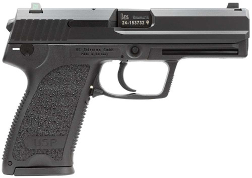 HK USP V7 9mm, 4.25" Barrel, Black, 3-Dot Night Sights, 15rd - Firearm | The Gun Shop