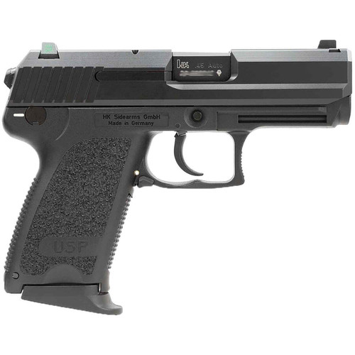 HK USP V7 LEM 45 ACP, 4.4" Barrel, Night Sights, Black, 12rd - Firearm | The Gun Shop