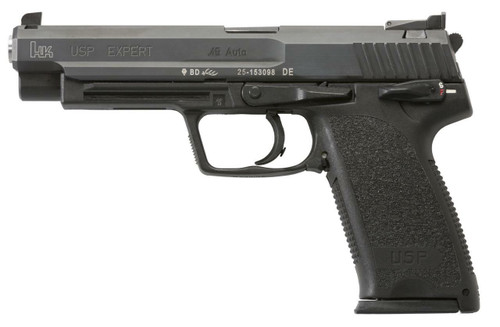 HK USP45 Expert V1 45 ACP, 5.19" Barrel, Black, 10rd - Firearm | The Gun Shop