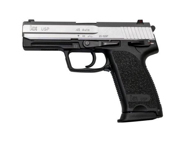 HK USP Used .45 ACP, 4.41" Barrel, DA, Stainless/Black, 12rd