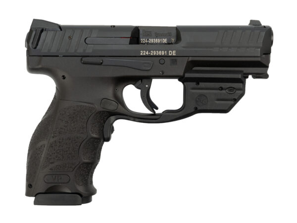 HK VP9-B, 9mm, 4.09" Barrel, 17rd, Green Crimson Trace Laser, 3 Dot Sights