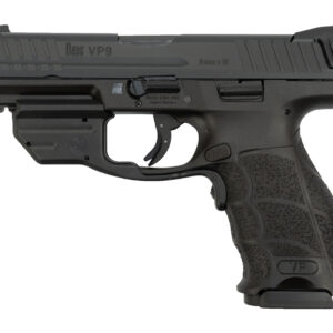 HK VP9-B, 9mm, 4.09" Barrel, 17rd, Green Crimson Trace Laser, 3 Dot Sights