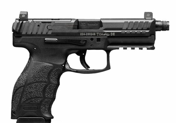 HK VP9 Tactical Optics Ready 9mm, 4.7" TB, Night Sights, Black, 17rd