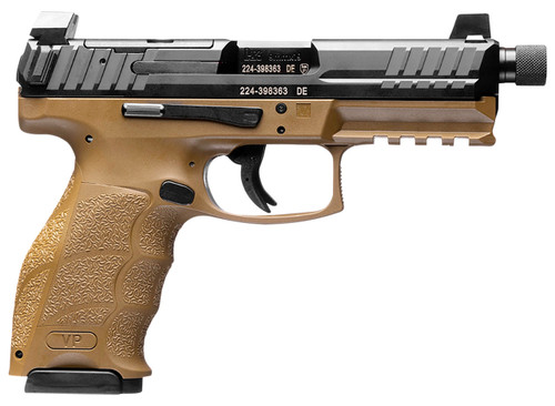 *USED* HK VP9 Tactical 9mm, 4.7" Threaded Barrel, Flat Dark Earth, 17rd - Firearm | The Gun Shop