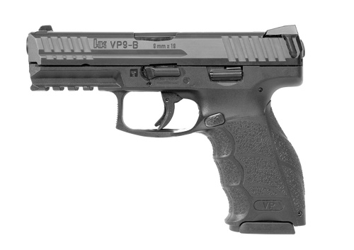 RENTAL HK VP9-B 9mm, 4.1" Barrel, Black, 15rd - Firearm | The Gun Shop