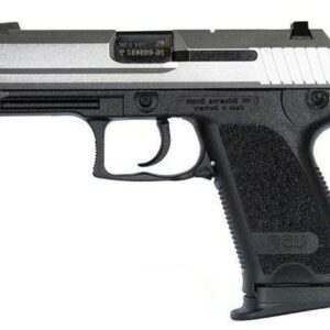 HK USP40 Compact Stainless (V1) DA/SA, safety/decocking lever on left, two 12rd magazines