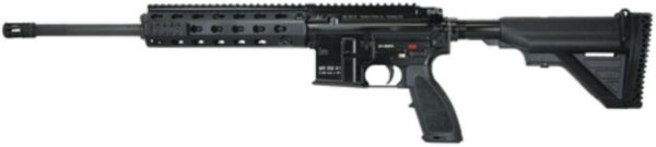 HK MR556, 5.56mm Semi-Auto Rifle 16.5" barrel - supplied one 10rd magazine, Troy micro sights and fixed buttstock