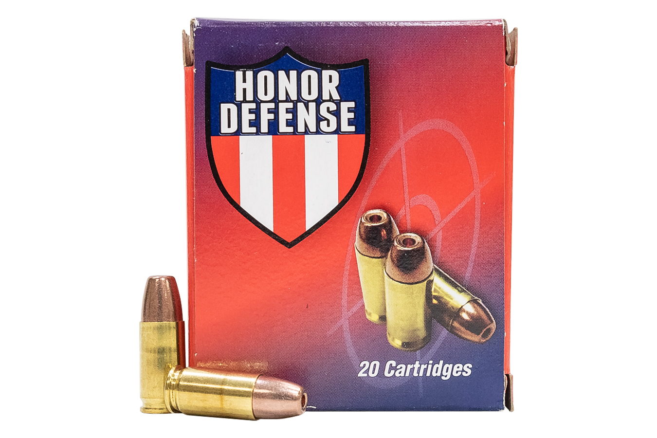 Honor Defense HD9MM 9mm 100 gr Hollow Point Frangible Self Defense 20 ...