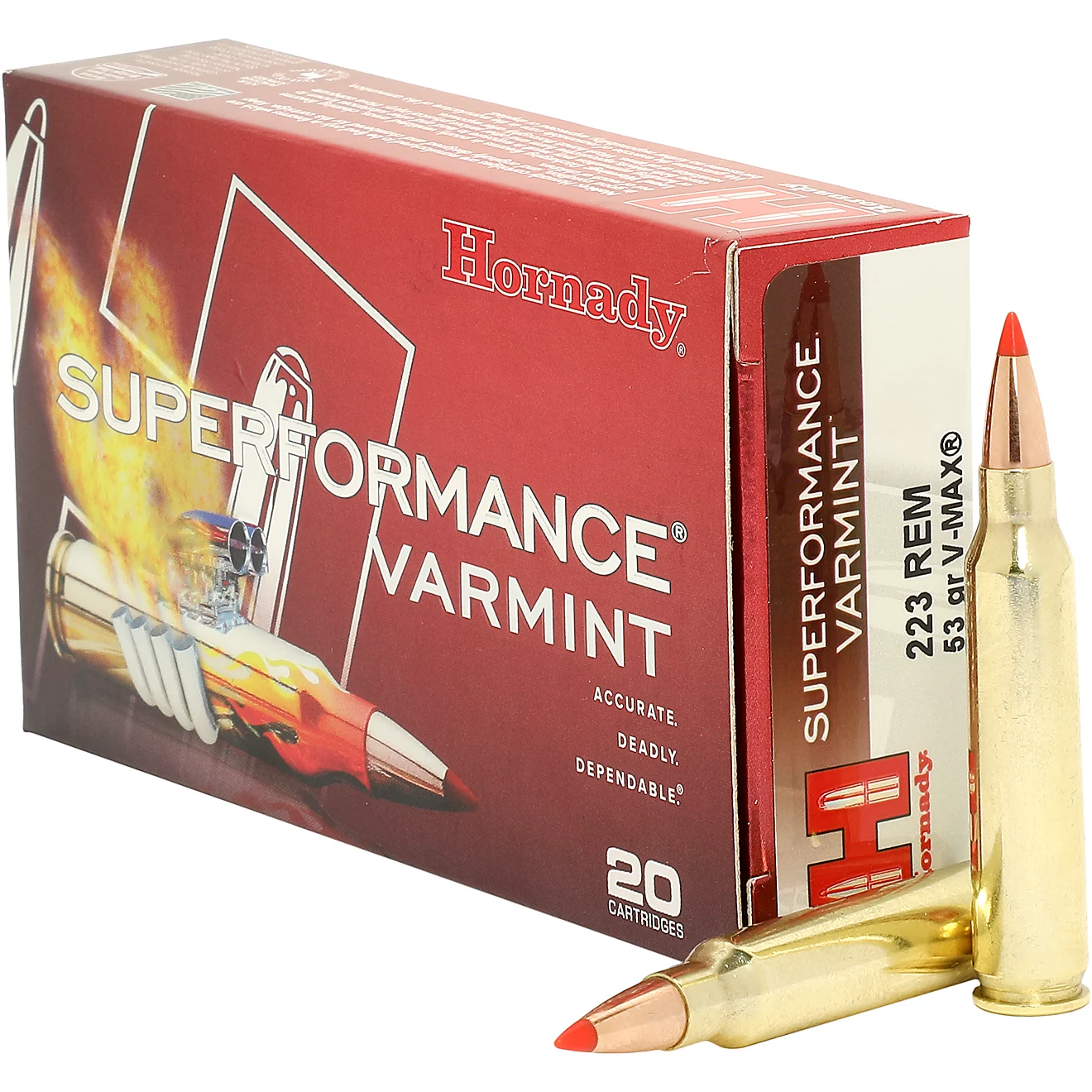 Hornady V-MAX™ Superformance™ Varmint .223 Rem 53-Grain Rifle ...