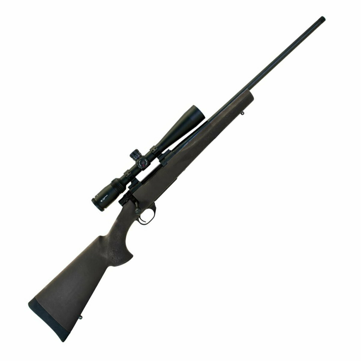 Howa 1500 Hogue Black Bolt Action Rifle 6.5 Creedmoor 22in - With Black Vortex Diamondback Tactical Scope - Rifles | The Gun Shop