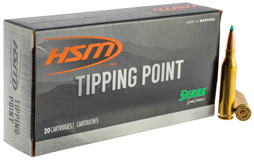 HSM Ammo Tipping Point 270 Win,150gr, SST, 20rd Box - Ammo | The Gun Shop