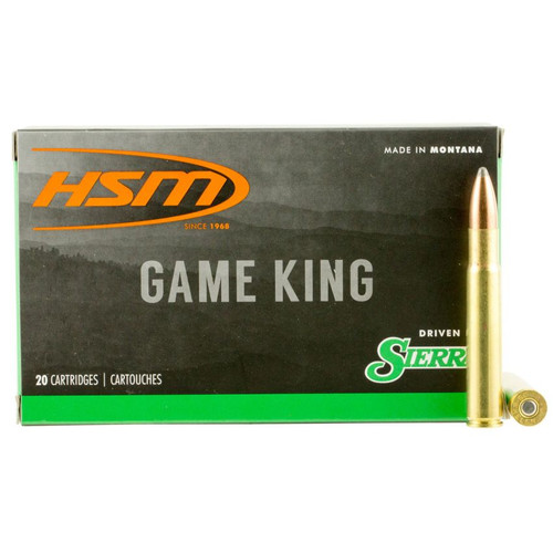 HSM Game King 35 Whelen, 200gr, Boat Tail 20rd Box - Ammo | The Gun Shop