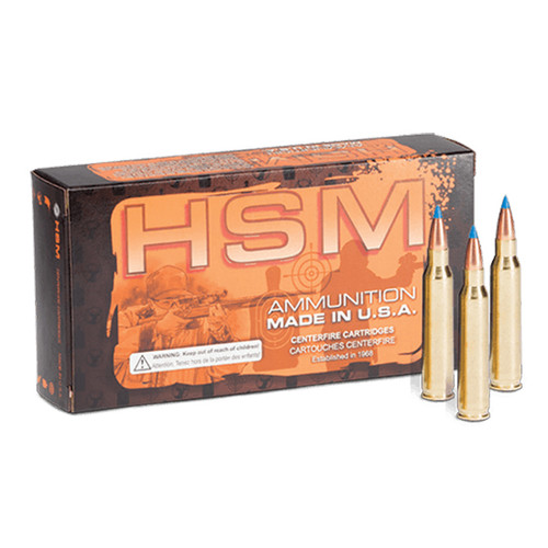 HSM 22-250 Remington, 50gr, Blitzking Varmint, 20rd Box - Ammo | The Gun Shop