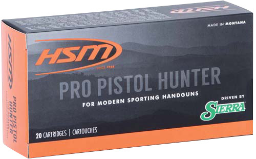 HSM Pro Pistol Hunter 460 S&W Magnum, 300gr, Jacketed Soft Point, 20rd Box - Ammo | The Gun Shop