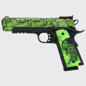 Iver Johnson 1911A1 Eagle LR Zombie .45 ACP, 5" Barrel, Black, 8rd