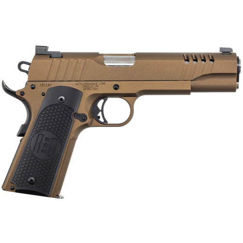 Auto-Ordnance 1911A1 45 ACP, 5" Barrel, Burnt Bronze, 7rd - 1911 Guns | The Gun Shop