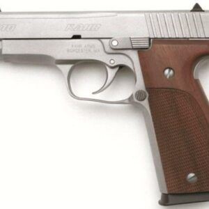 Kahr KT40 .40 SW 4" Barrel Adjustable Sights Matte SS Slide Wood Hogue Grips 7 Round