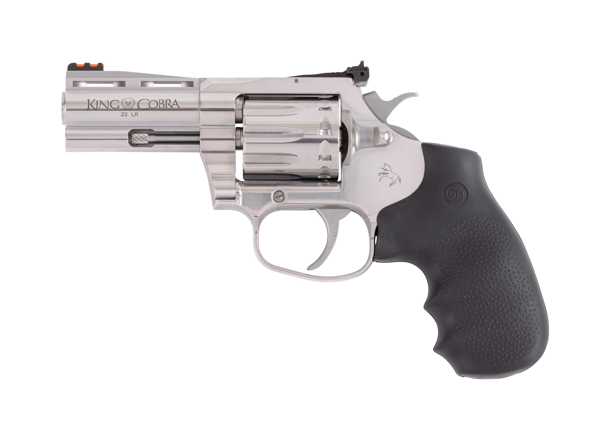 Colt King Cobra .22 LR 3″ Stainless Revolver - revolvers | The Gun Shop