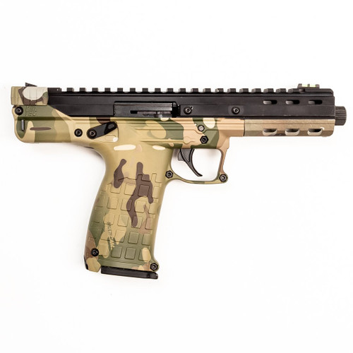 Kel-Tec CP33 22 LR, 5.5" Threaded Barrel, MultiCam Frame, Black Slide, 33rd - Firearm | The Gun Shop