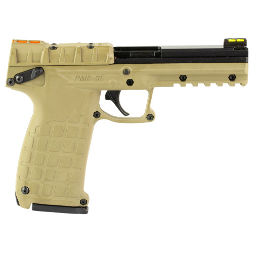Kel-Tec PMR 30 22 WMR, 4.3" Barrel, Tan, Fiber Optic Sights, 10rd - Firearm | The Gun Shop