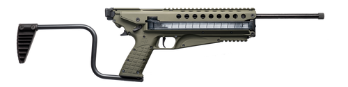 Kel-Tec R50 5.7x28mm, 16.1" Barrel, Side-Folding Stock, OD Green, 50rd - Firearm | The Gun Shop